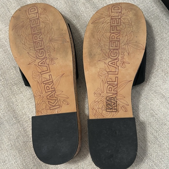 Karl Lagerfeld Paris Sandals 7.5 - Picture 3 of 5